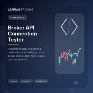 Broker API Connection Tester