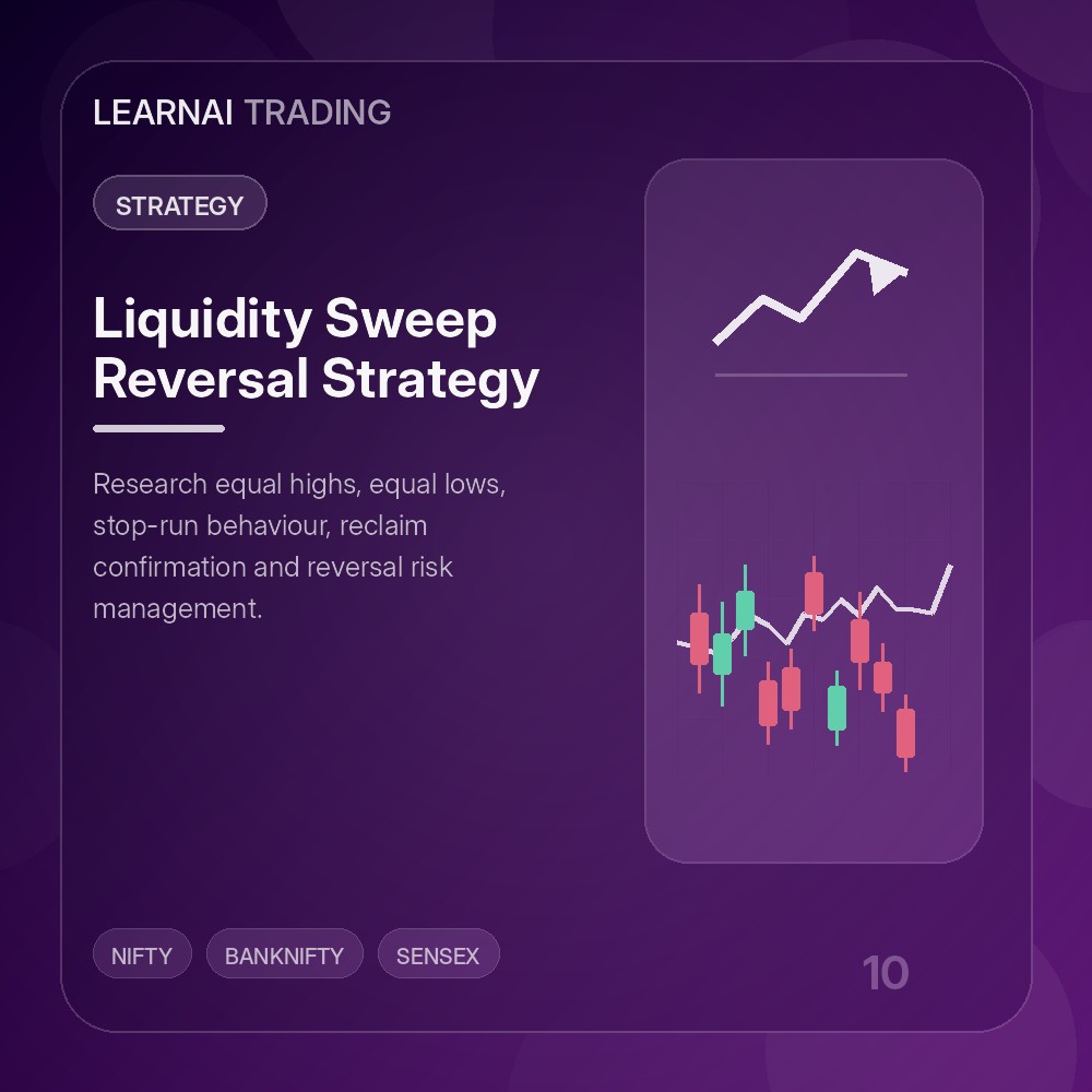 Liquidity Sweep Reversal Strategy