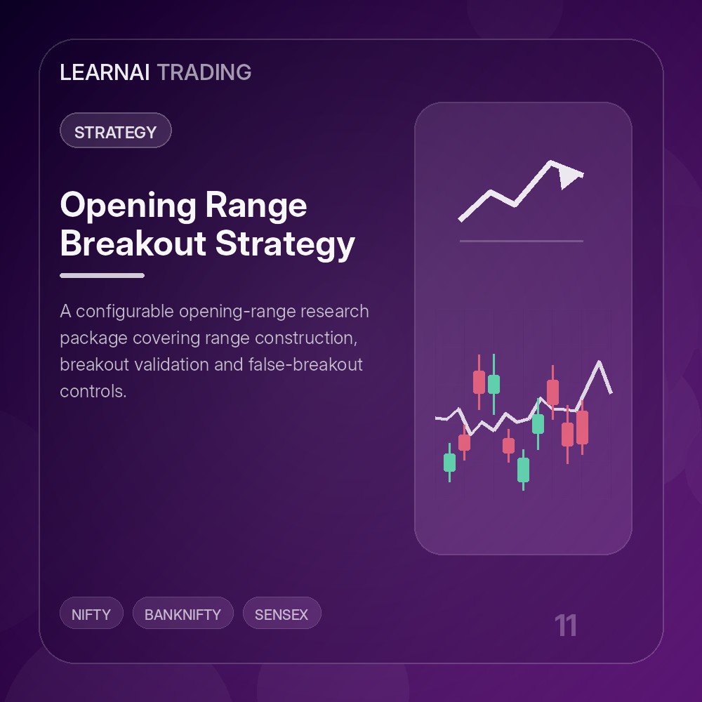 Opening Range Breakout Strategy