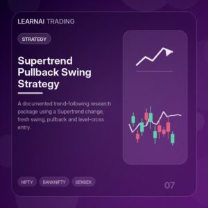Supertrend Pullback Swing Strategy